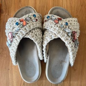 Inuikii Woven Rope Sandals Size 39 (8.5)